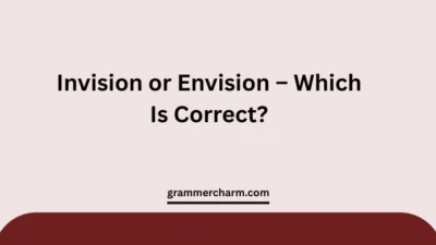 Invision or Envision