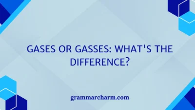 Gases or Gasses
