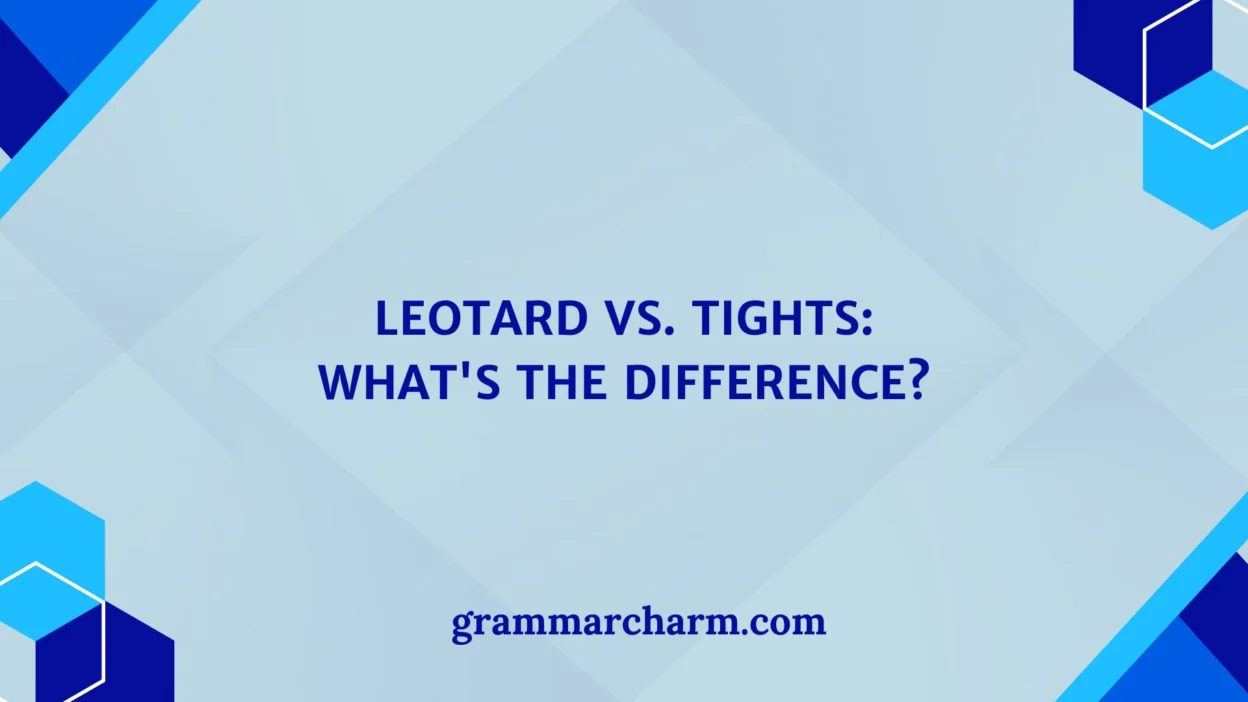 Leotard vs. Tights