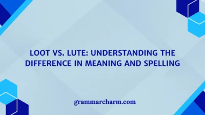 Loot vs. Lute