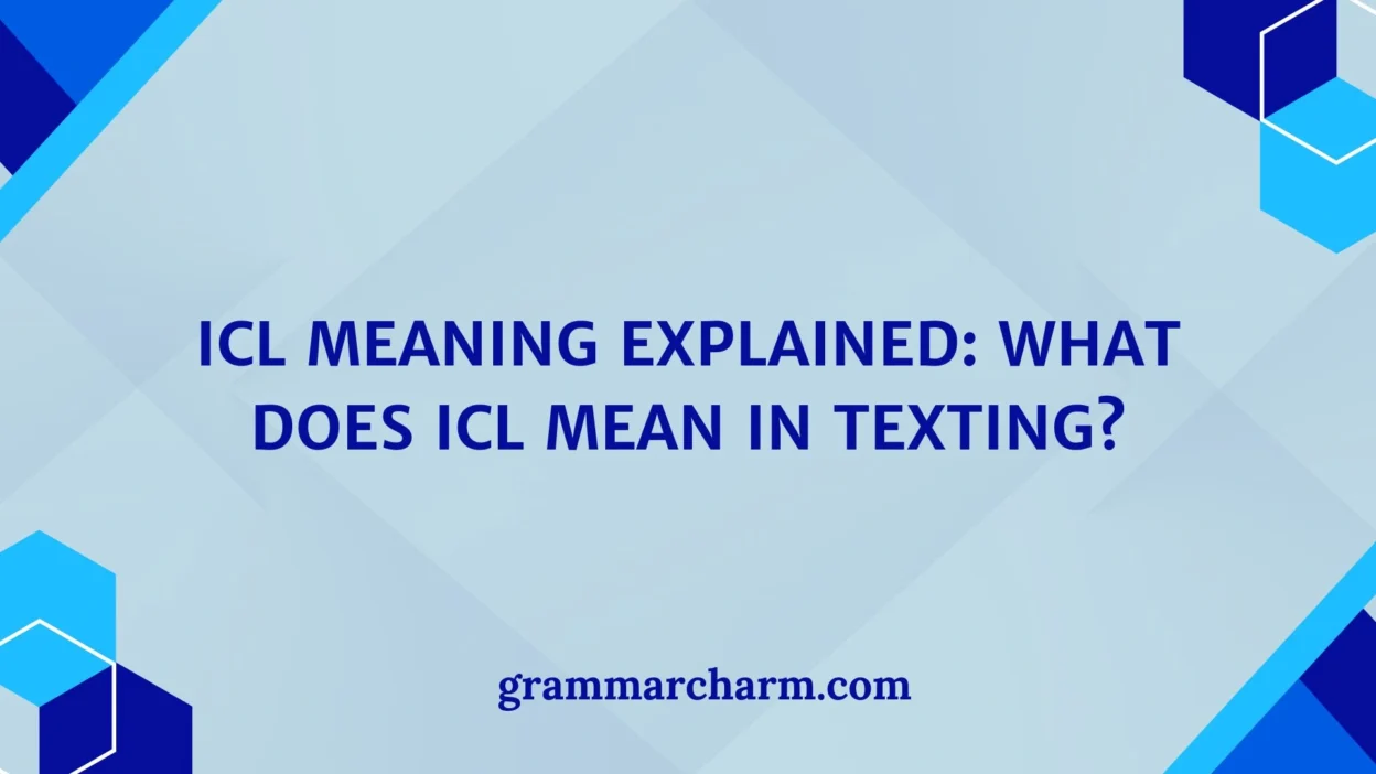 ICL Meaning