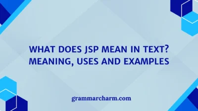 JSP Mean