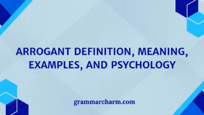 Arrogant Definition