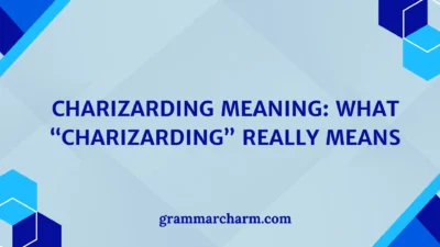 Charizarding Meaning