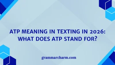 ATP Meaning