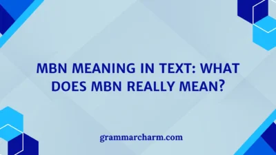 MBN Meaning