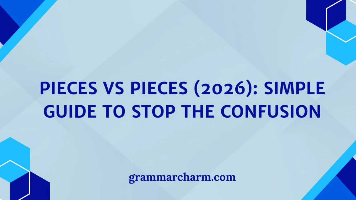 Pieces vs Pieces