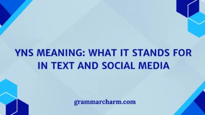 YNS Meaning