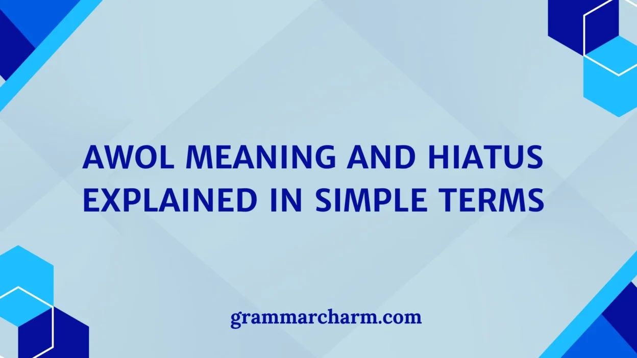 AWOL Meaning